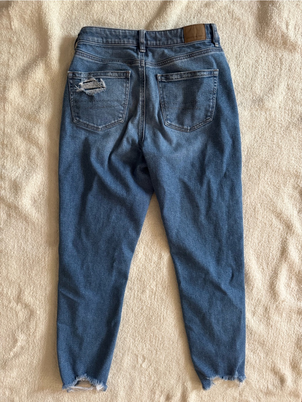 American Eagle Outfitters Ripped Skinny Jeans - Blue - Picture 2 of 5